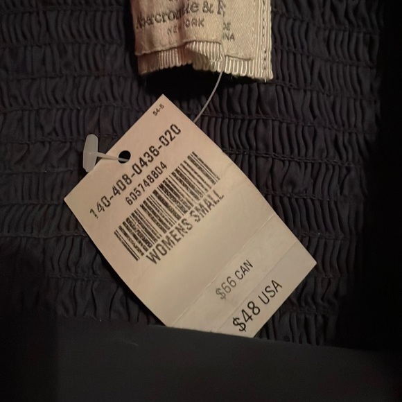 Albercrombie & Fitch polka dot crop top - Picture 3 of 5